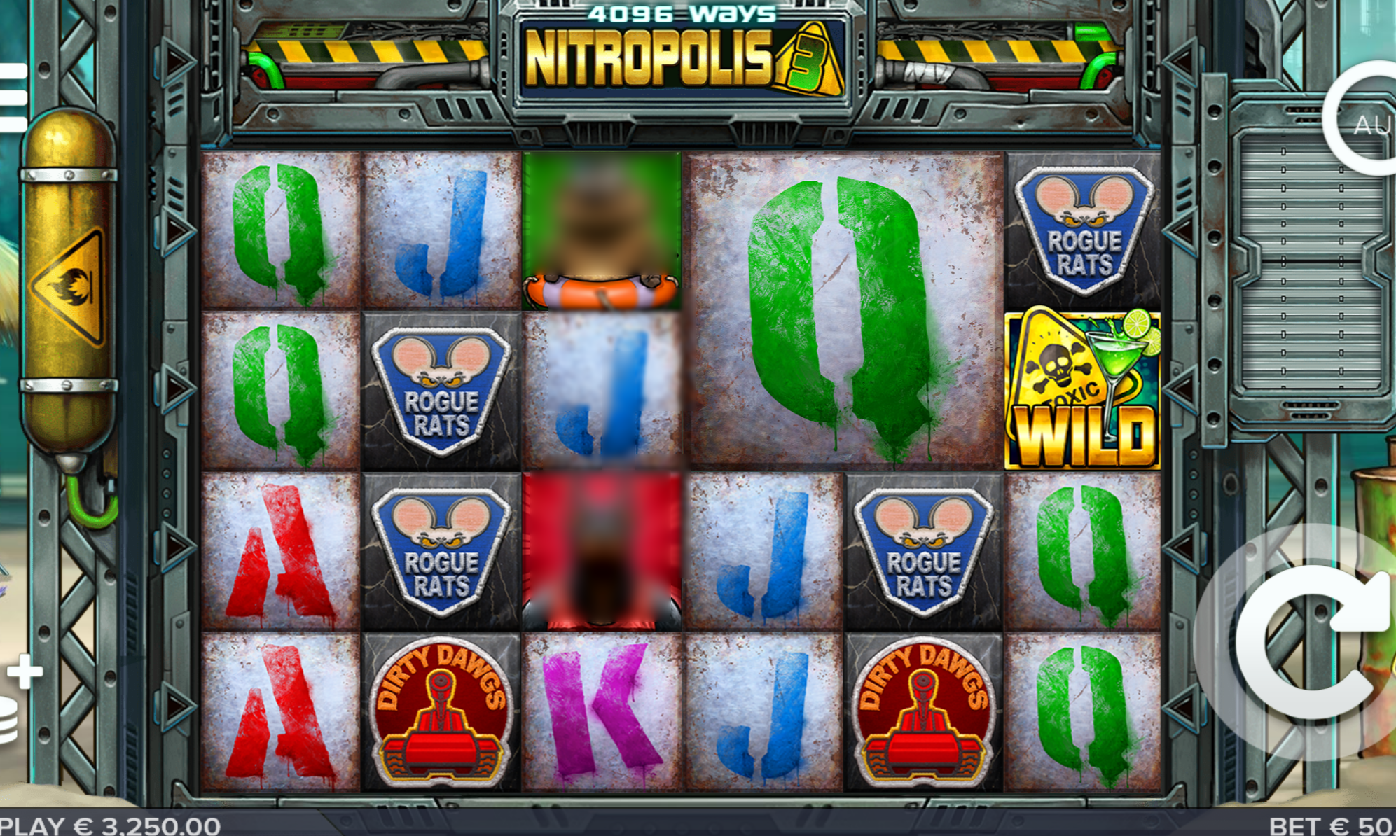 Nitropolis 3 Slot main lobby