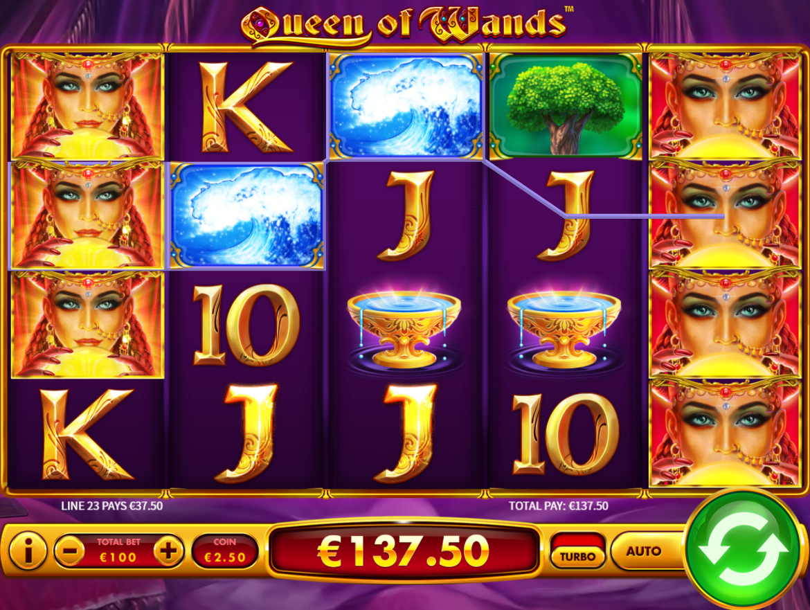 Queen of Wands Slot Big Win