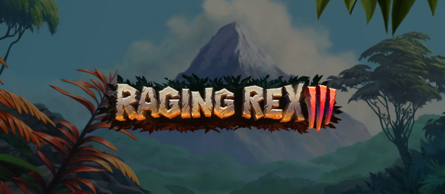 Raging rex 3 slot logo