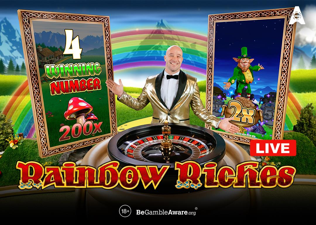 Rainbow riches live dealer game