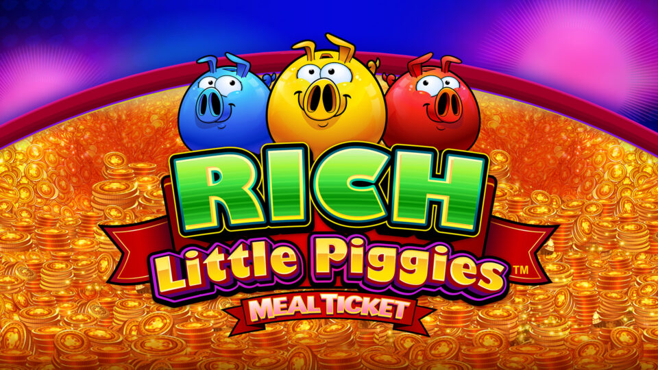 Rich Little Piggies Meal Ticket Slot logo