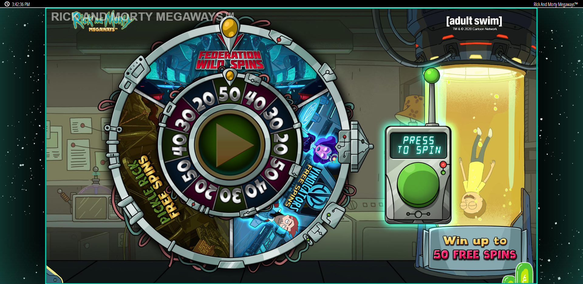 Rick and Morty Megaways Slot