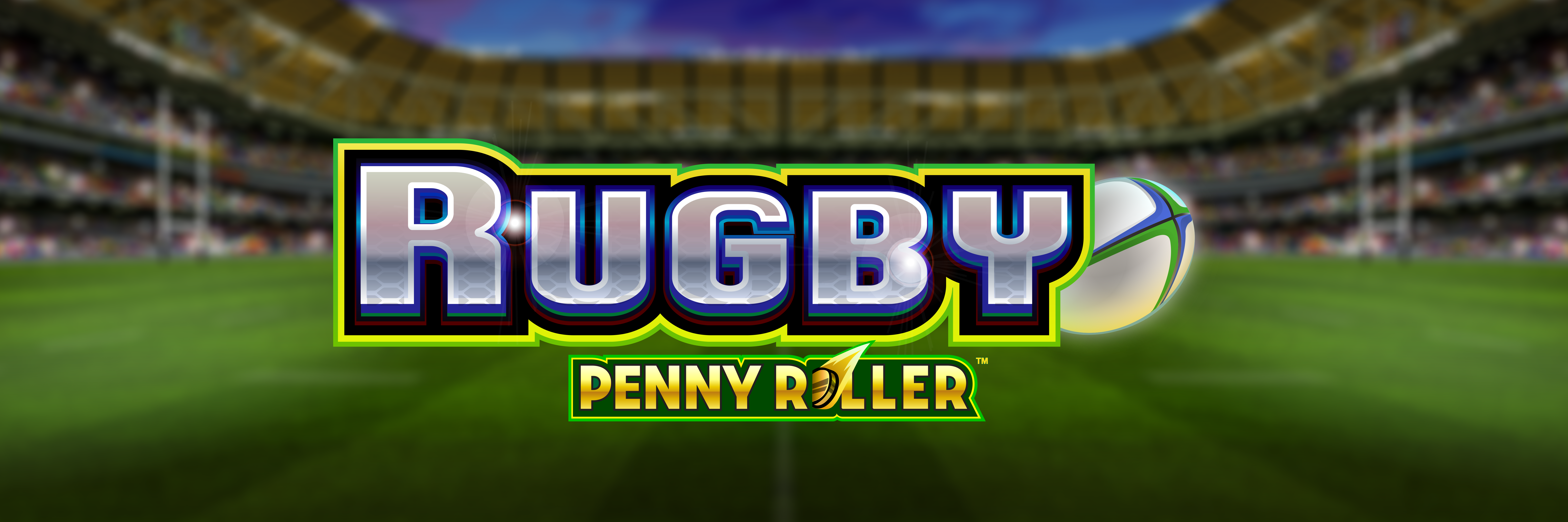 Rugby Penny Roller Slot logo