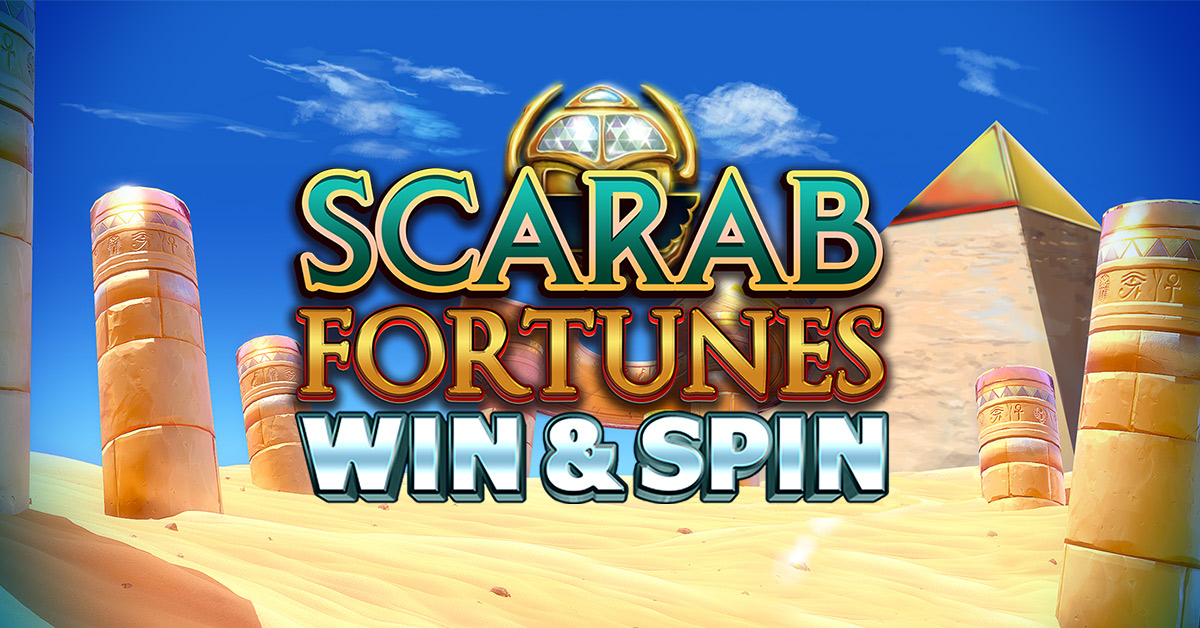 scarab fortunes win & spin slot