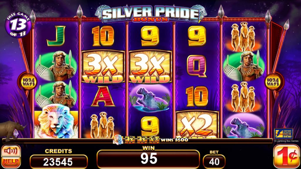 Silver pride slot big win