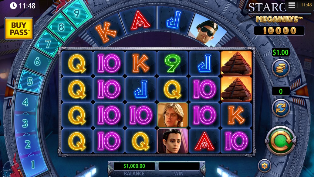 Stargate Megaways Slot