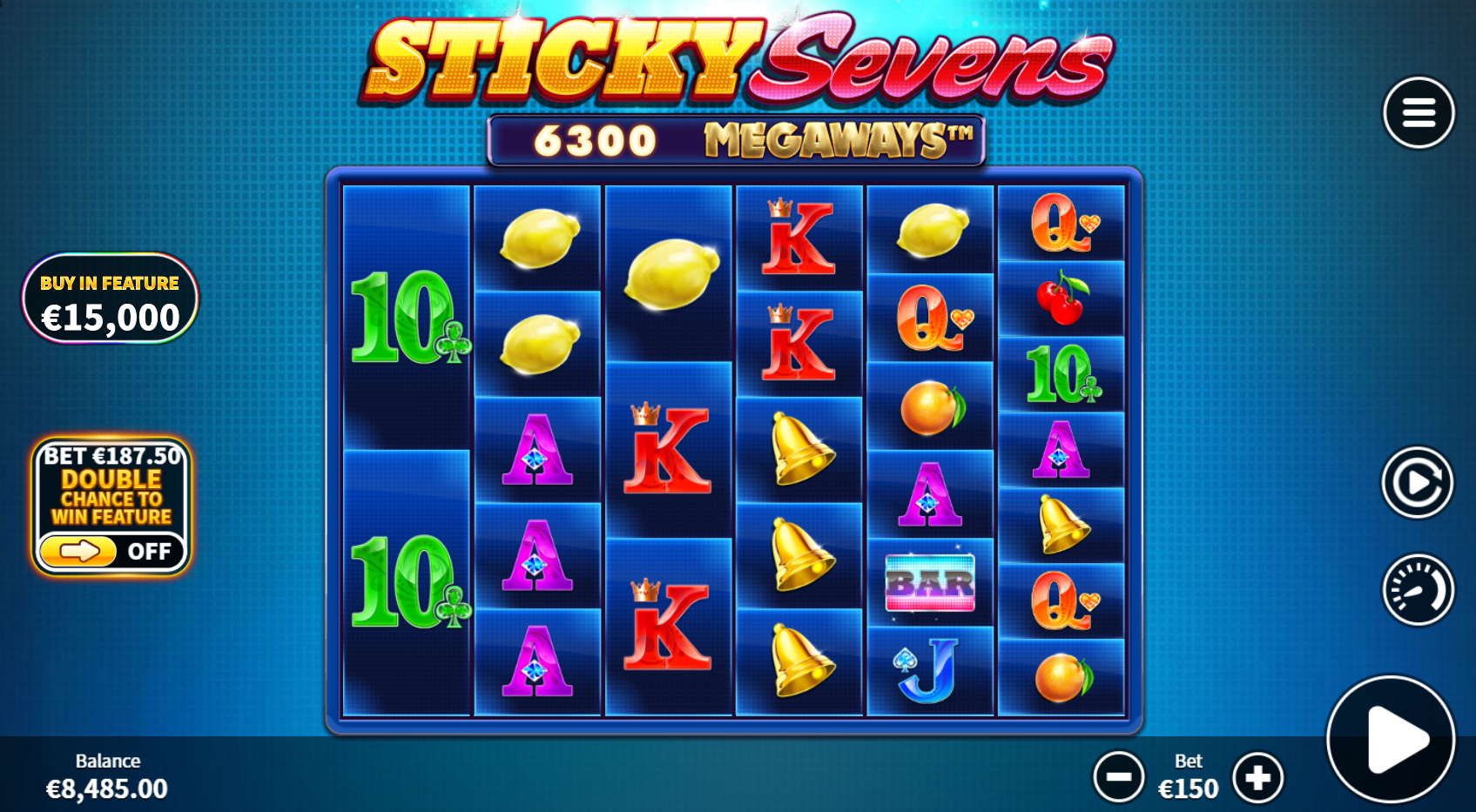 Sticky Sevens Megaways Slot