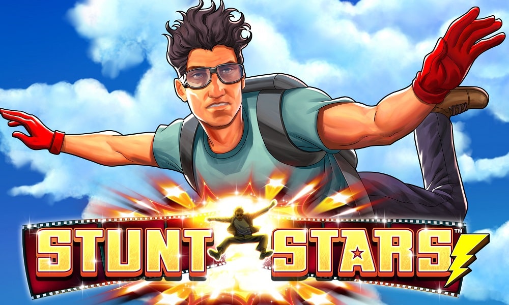 Stunt stars slot logo