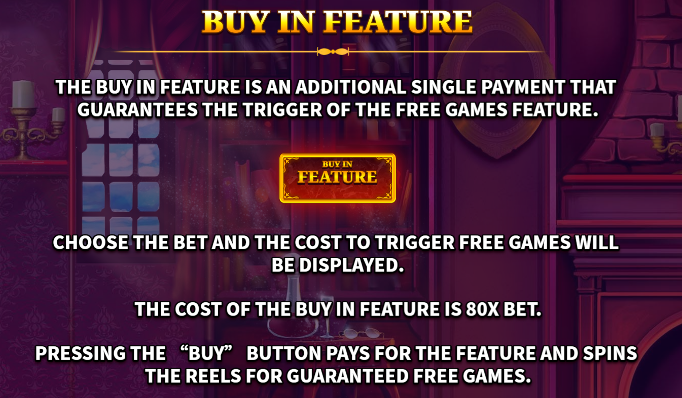 Tellers of Tales Slot buy in feature