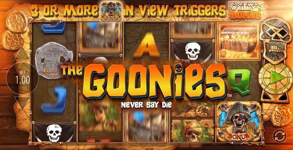 The Goonies Slot lobby