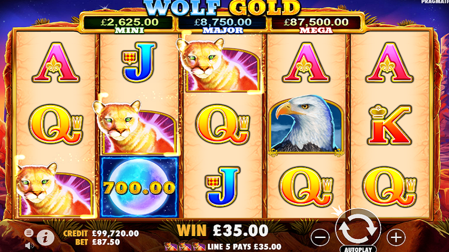 Wolf Gold Slot Online
