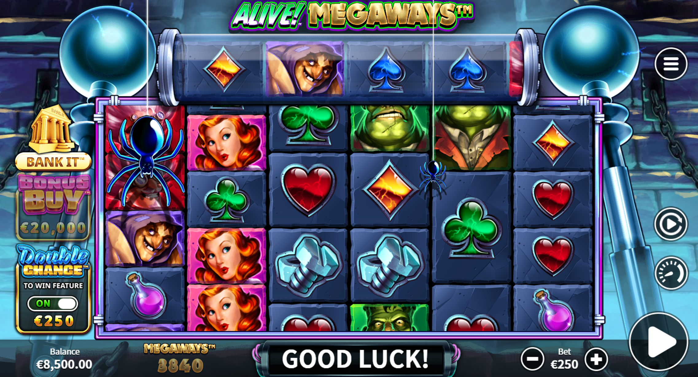 Alive Megaways slot demo game