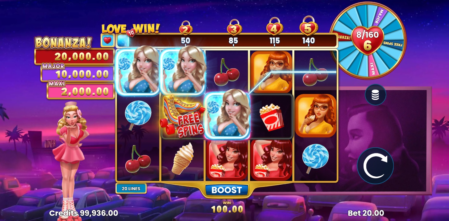 Betty's Big Bonanza Slot big win