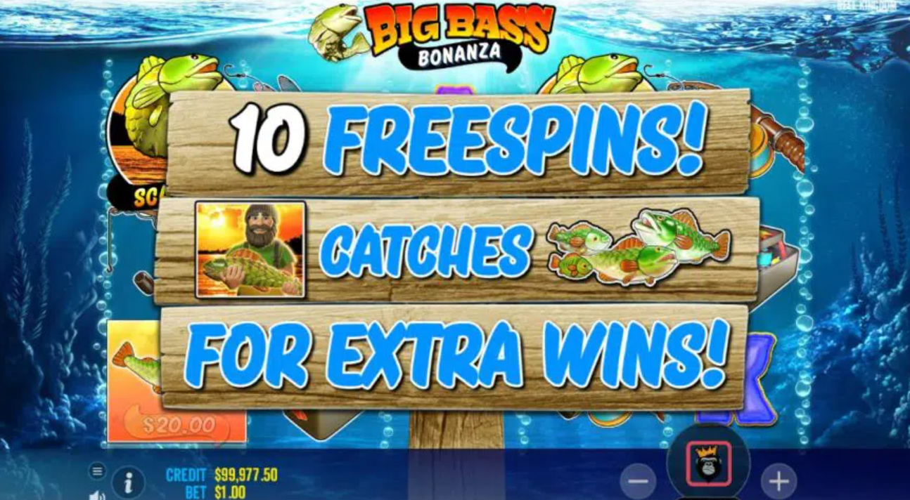 Big Bass Bonanza Slot free spins