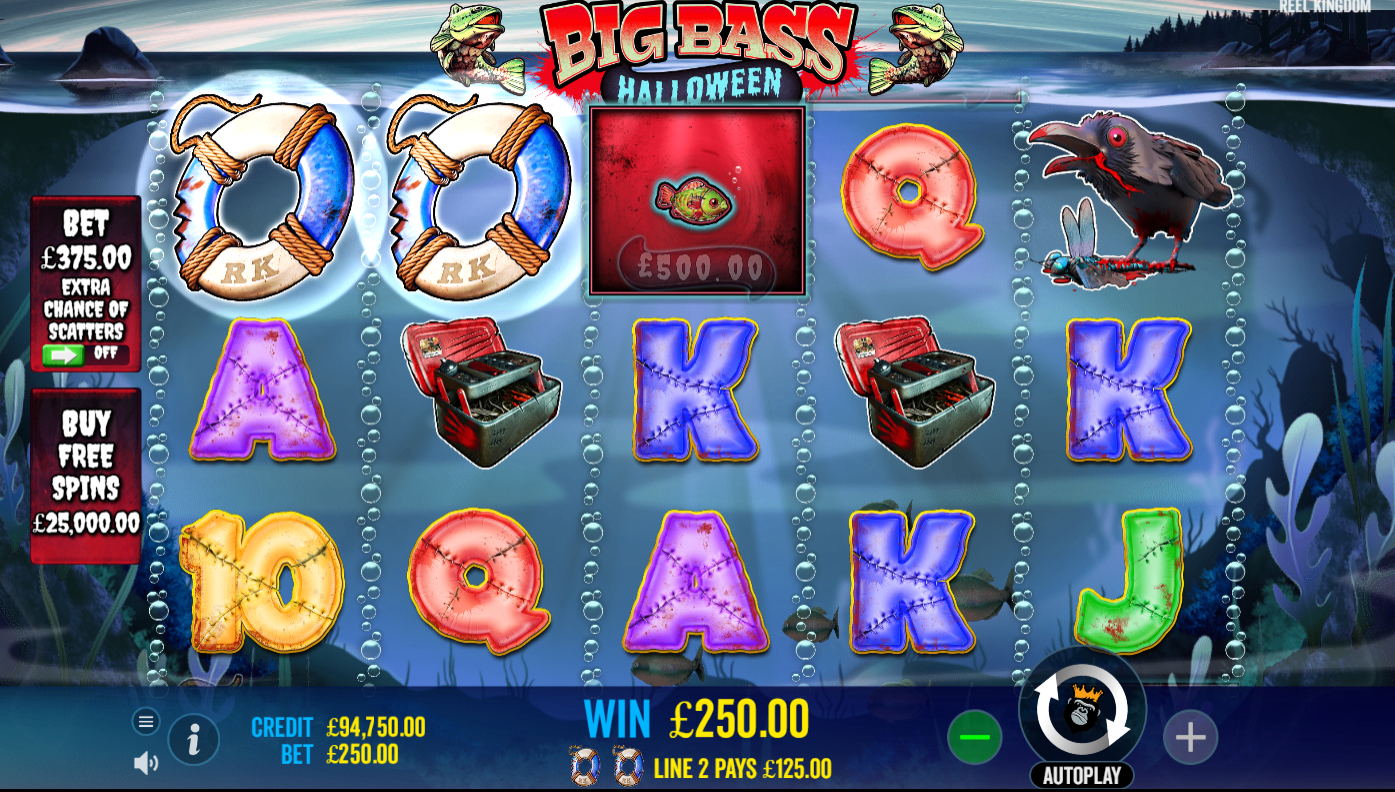 Big Bass Halloween Slot lobby