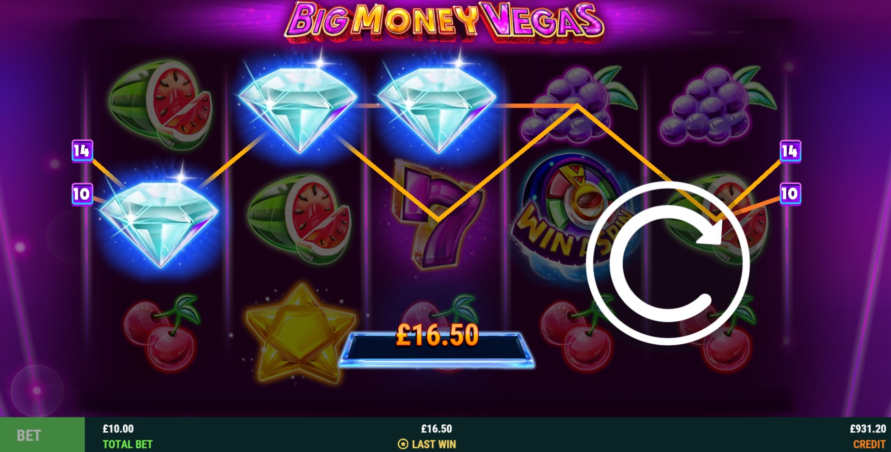 Big money vegas slot