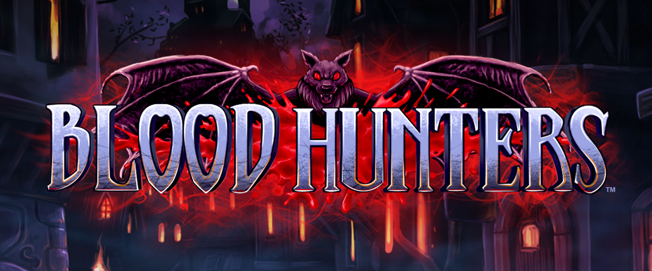 Blood Hunters slot logo