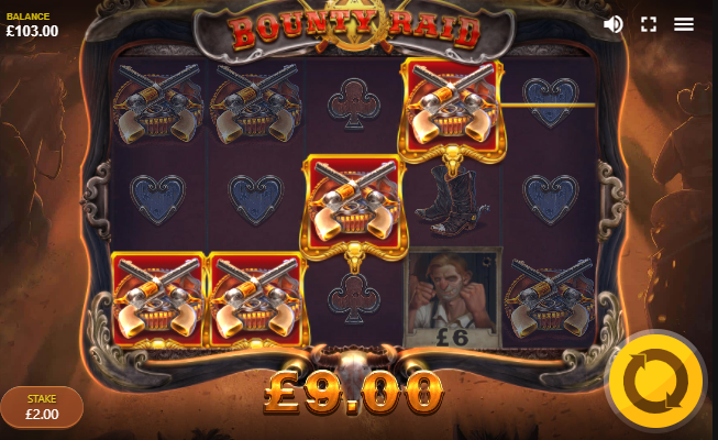bounty raid slot big win