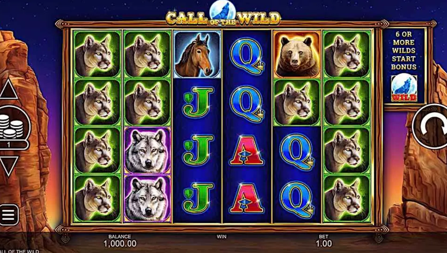 Call of the wild slot game