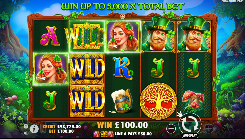 Clover Gold Slot Big win