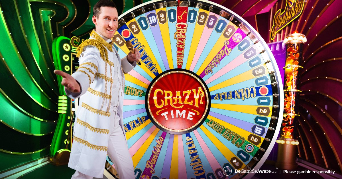 Crazy Time live casino game show