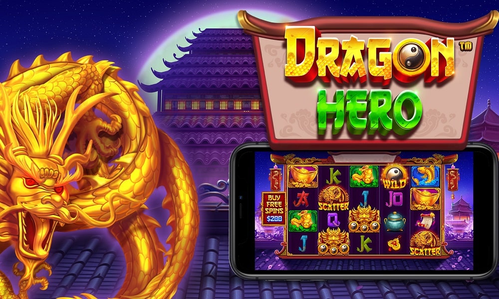Dragon Hero Slot logo