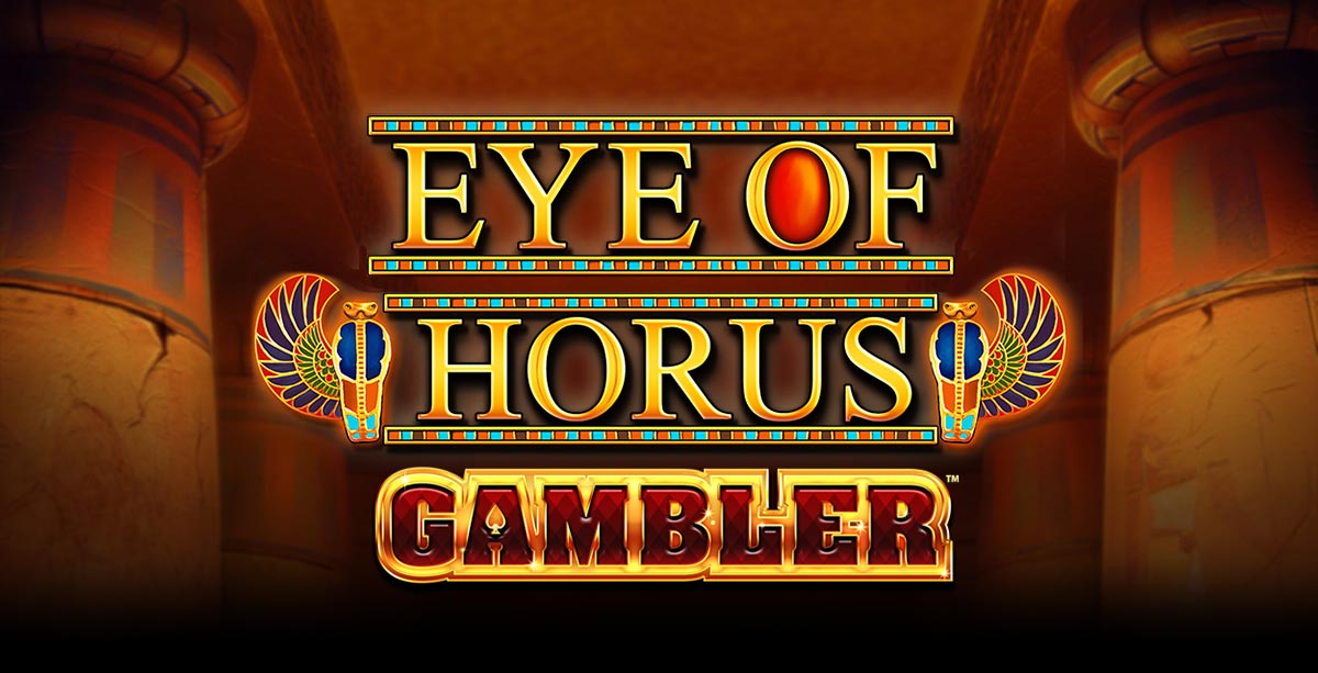 Eye of Horus Gambler slot logo