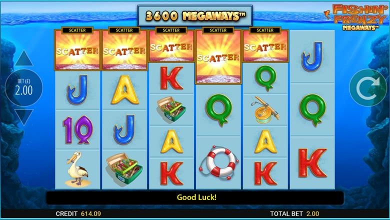 Fishin' Frenzy Megaways slot1