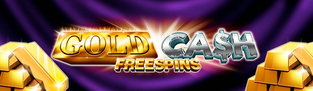Gold cash Free Spins Slot logo