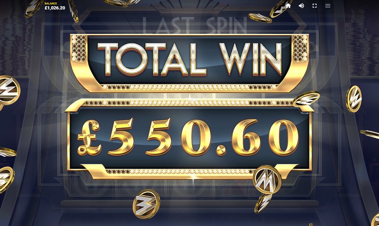 Great gold slot big win