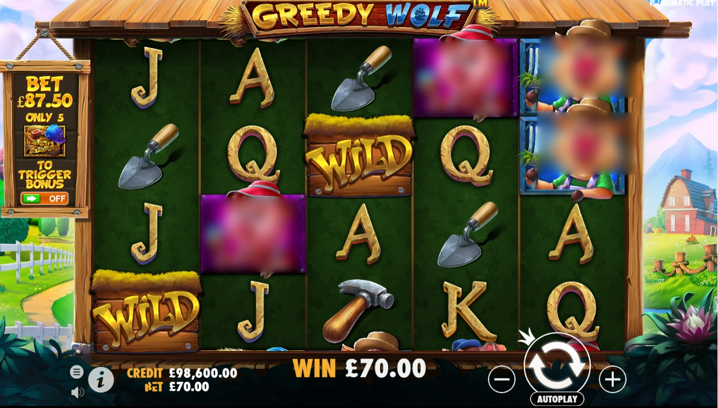 Greedy Wolf slot Big Win