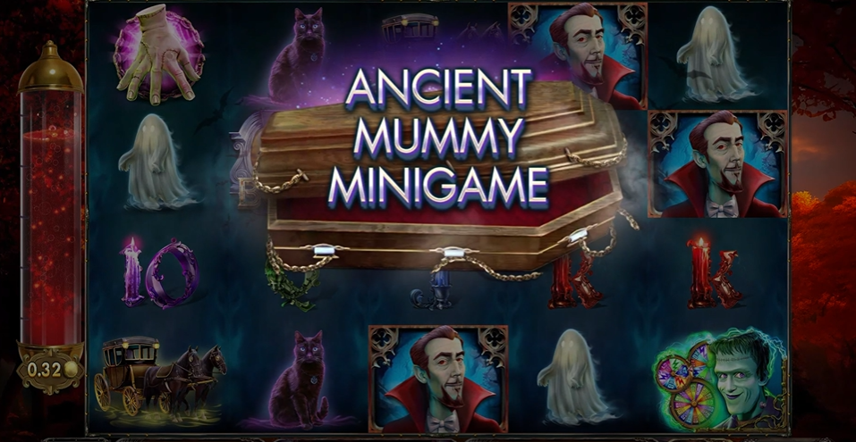 halloween wins ancient mummy minigame