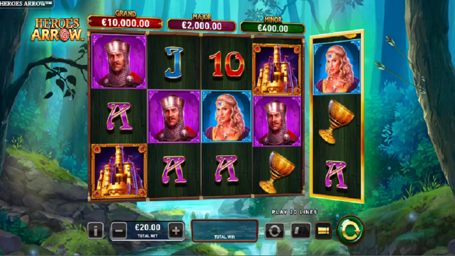 Heroes Arrow Slot free spins