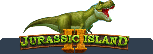 Jurassic Island II slot logo
