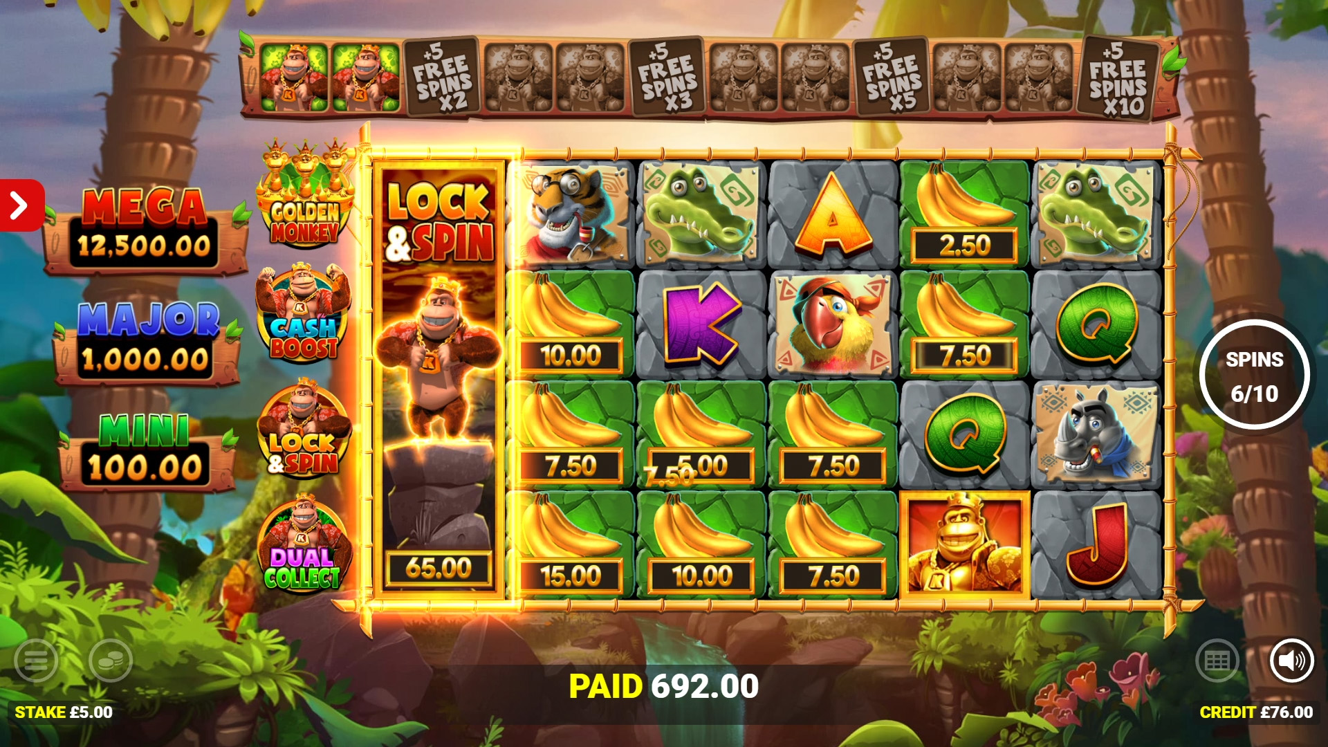 Play King Kong Cash Even Bigger Bananas Slot