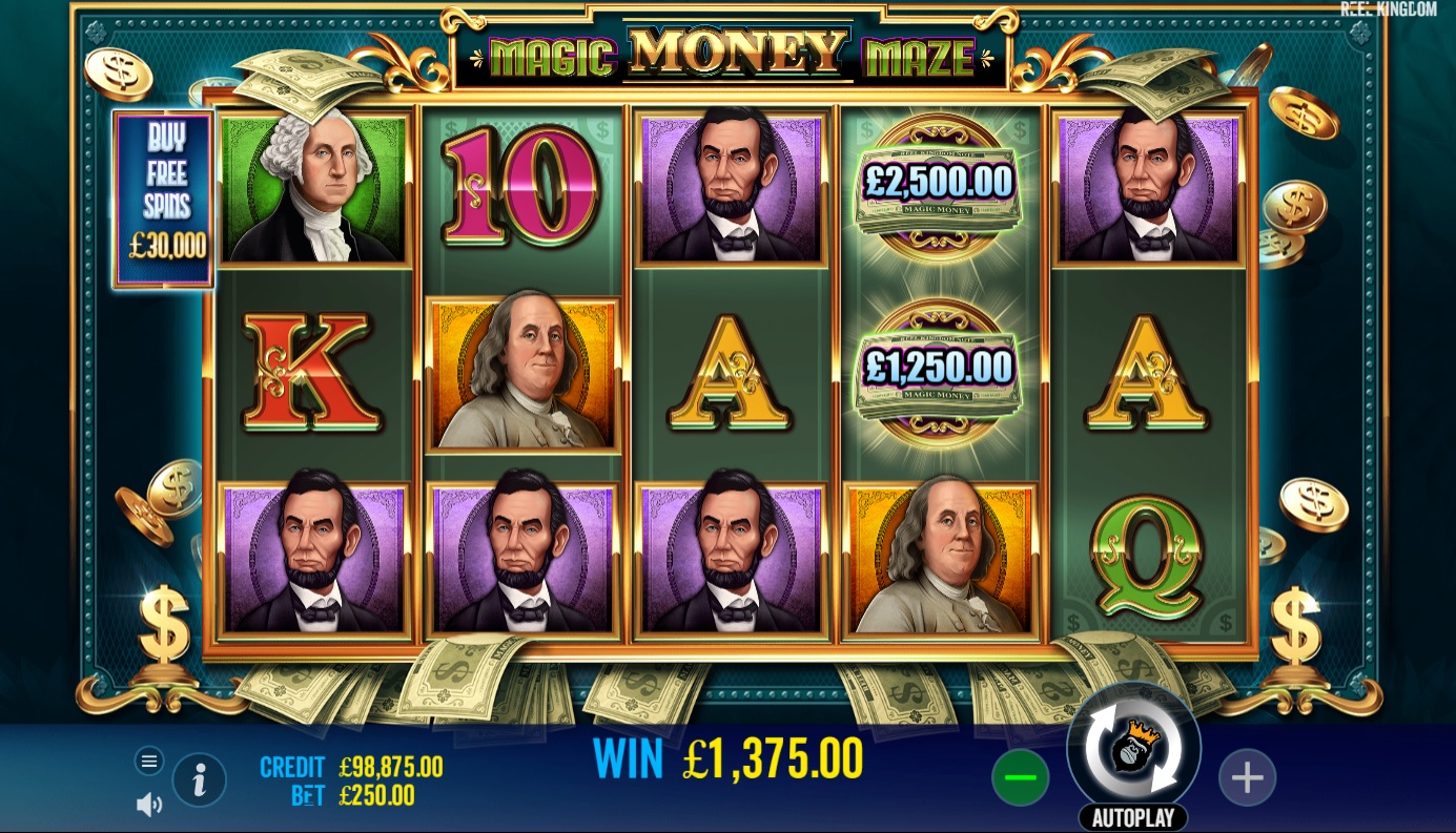 Magic Money Maze Slot Big Win