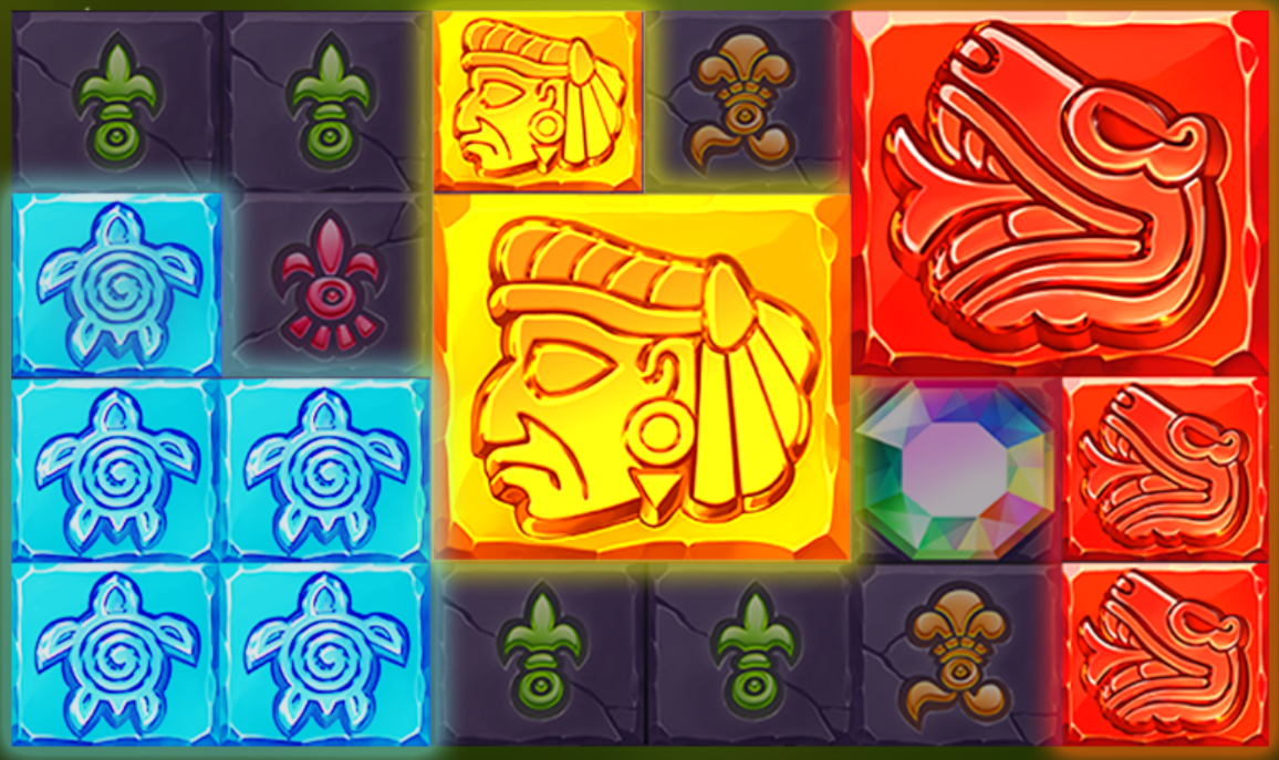 Mayan blocks Custer win Symbol