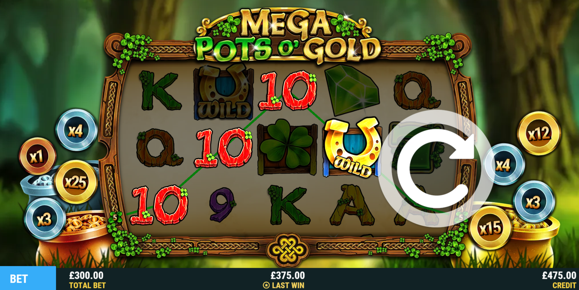 Mega pots o gold slot big win