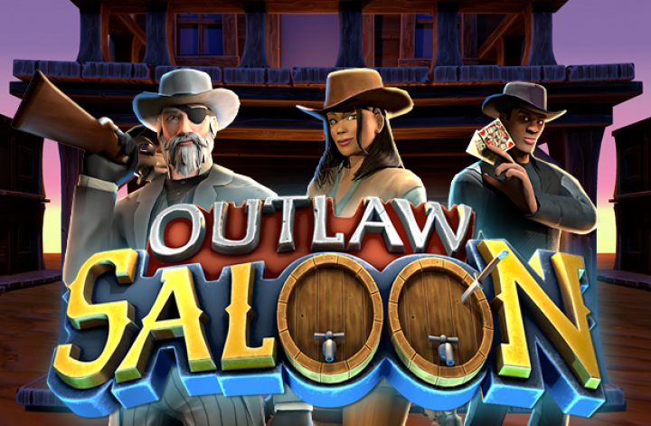 Outlaw Saloon Slot logo