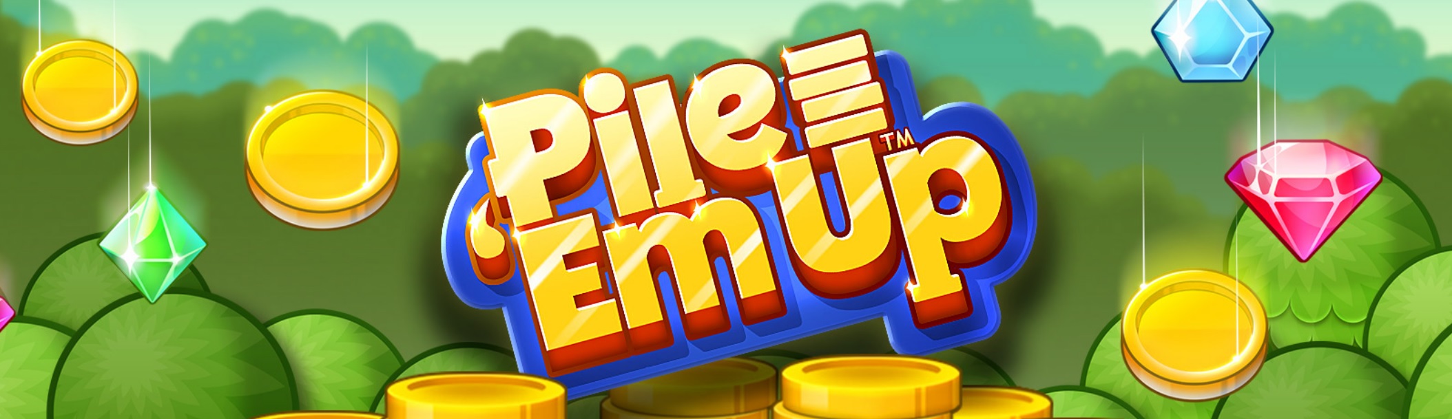 Pile em up slot logo