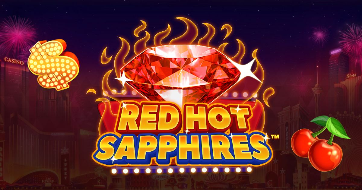 Red Hot Sapphires Slot logo