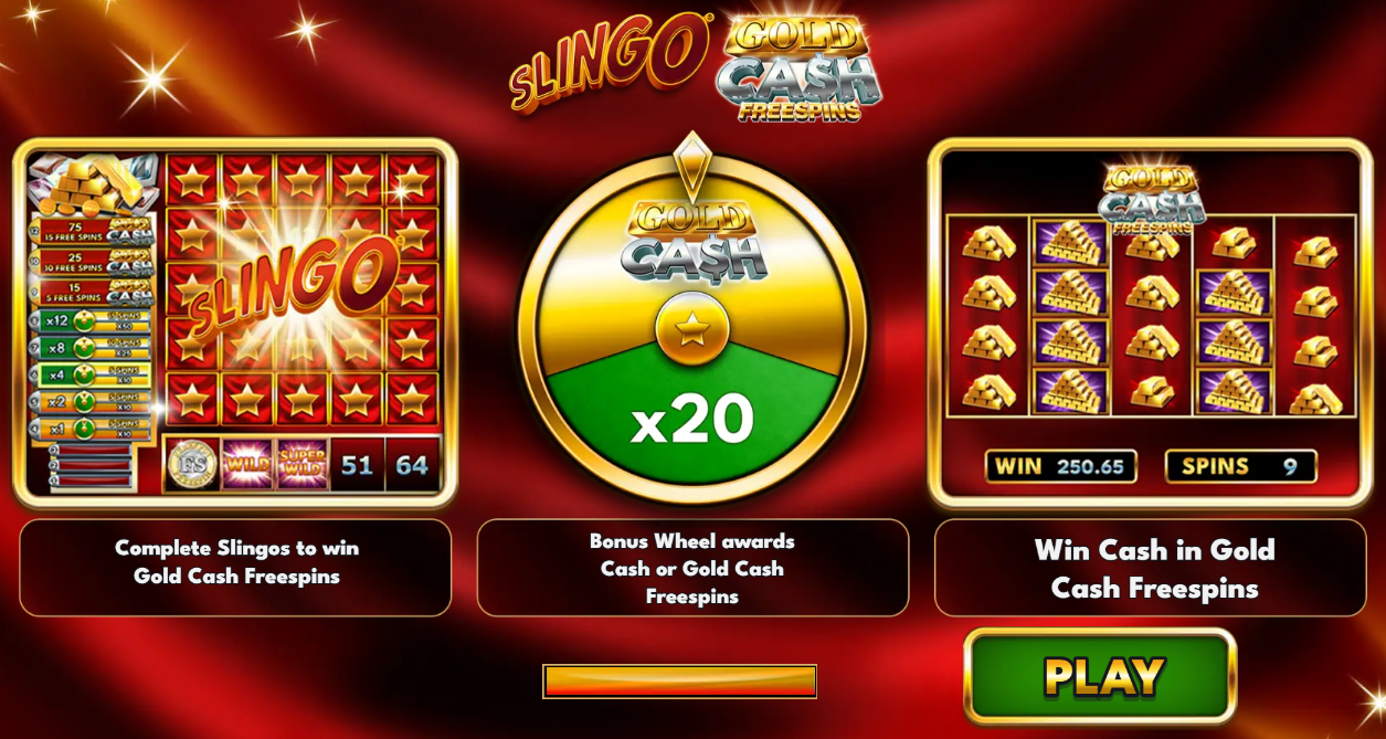 Slingo Gold Cash free spins