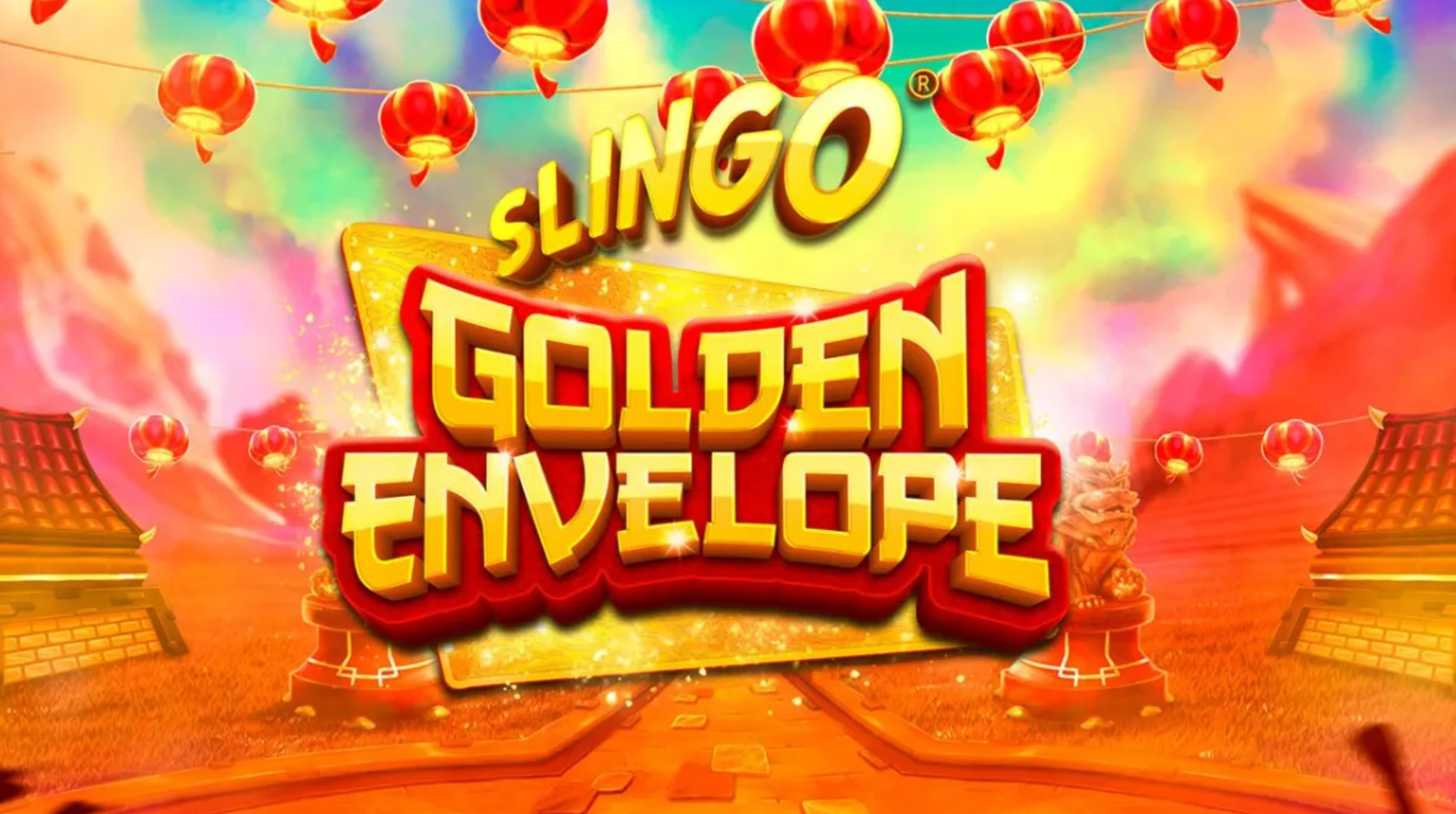 Slingo Golden Envelope slot logo