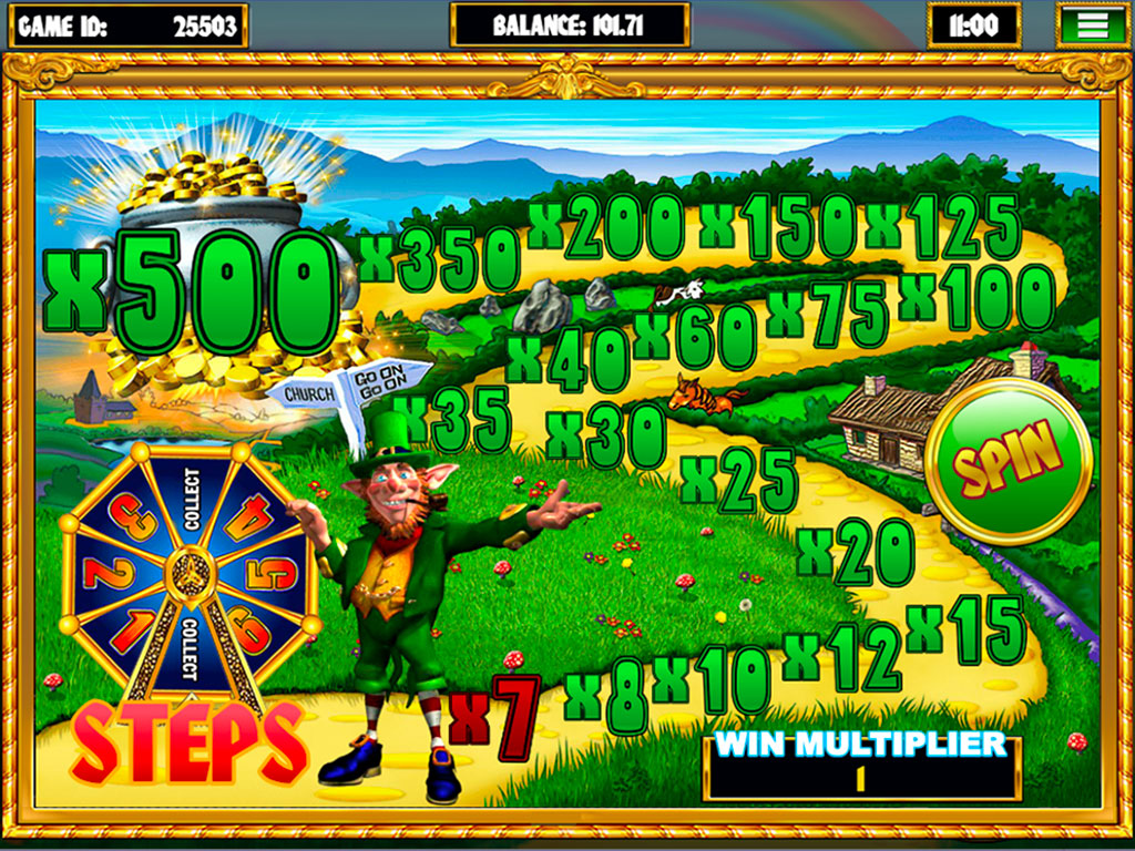 slingo rainbow riches - multiplier