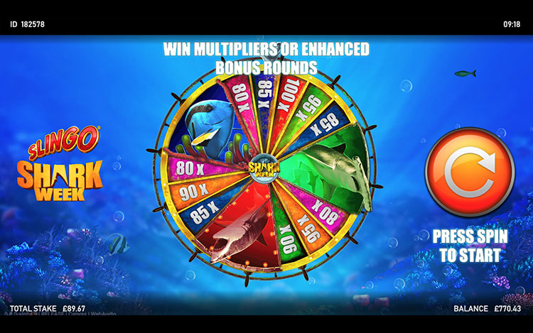 Slingo Shark Week Slot