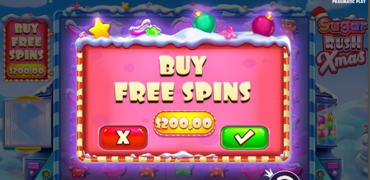 Sugar Rush Xmas Slot buy free spins