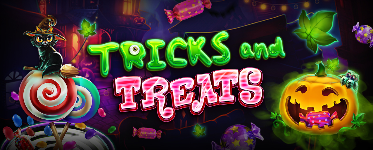 Tricks and Treats Slot logo