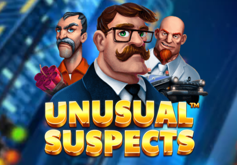 Unusual Suspects slot logo