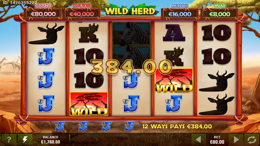 Wild Herd Slot Big Win